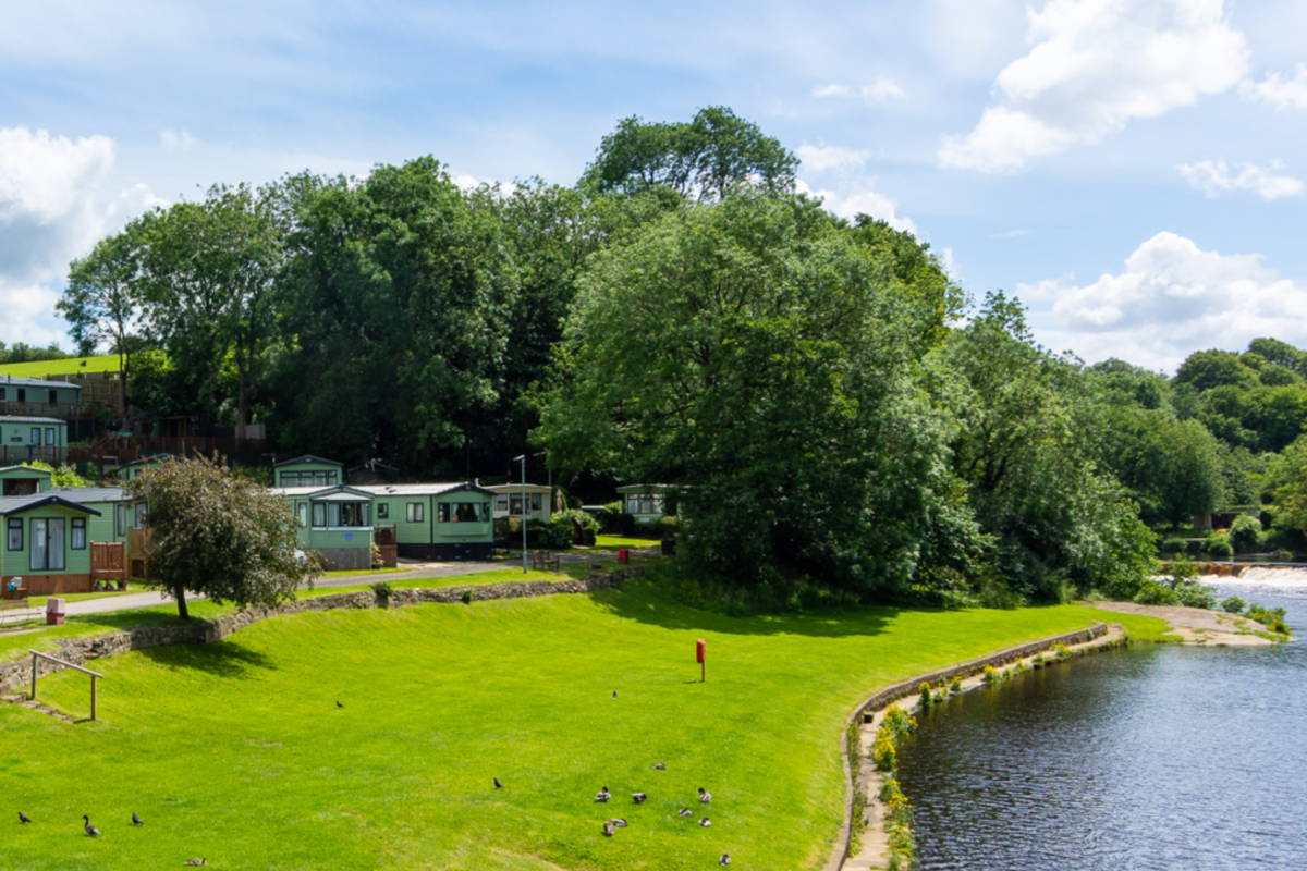 Lido Caravan Park Knaresborough North Yorkshire