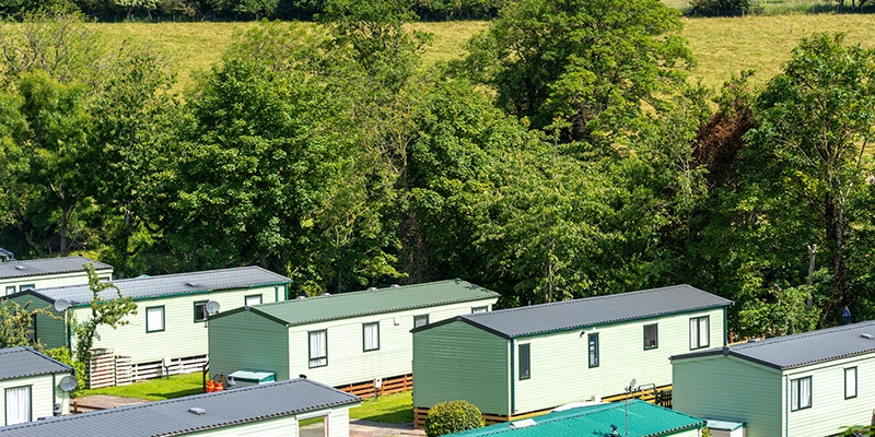 no age limit static caravan site Teesdale